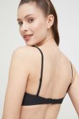 Купальний бюстгальтер Volcom колір чорний злегка ущільнена чашечка (3131118)