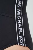 Суцільний купальник MICHAEL Michael Kors колір чорний злегка ущільнена чашечка (3257443)