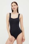 Суцільний купальник MAIO Paris. колір чорний м'яка чашечка