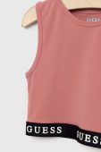 Дитячий топ Guess колір рожевий (3067840)