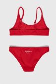 Роздільний дитячий купальник Pepe Jeans Mauricia колір червоний