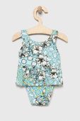 Суцільний дитячий купальник Guess колір бірюзовий (3008434)
