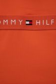 Суцільний дитячий купальник Tommy Hilfiger колір помаранчевий
