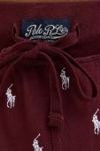 Піжамні бавовняні штани Polo Ralph Lauren колір червоний візерунок (3412237)