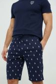Бавовняна піжама Polo Ralph Lauren колір синій візерунок (2908606)
