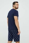 Бавовняна піжама Polo Ralph Lauren колір синій візерунок (2908606)
