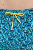 Купальні шорти Guess колір блакитний (3018038)