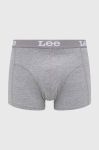 Боксери Lee 2-pack чоловічі колір сірий