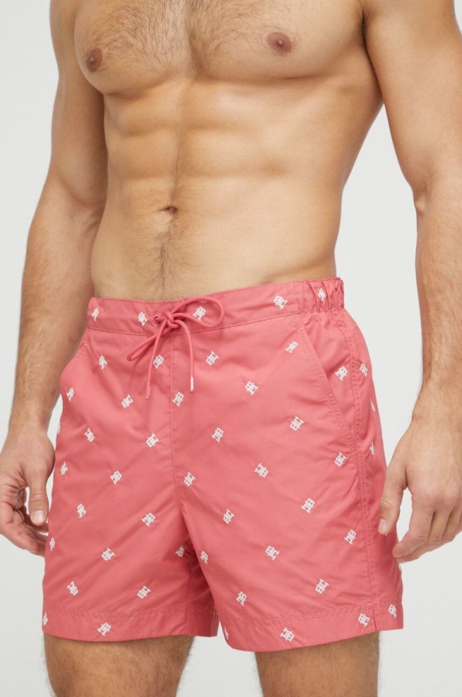 Купальні шорти Tommy Hilfiger колір рожевий (3081338)