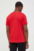 Футболка лаунж HUGO колір червоний з принтом