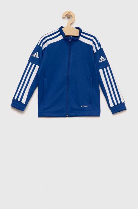 Дитяча кофта adidas Performance Sq21 Tr Jkt Y з аплікацією колір блакитний