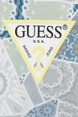 Дитяча бавовняна кофта Guess візерунок колір блакитний (3003344)