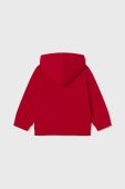 Кофта для немовлят Mayoral колір червоний з капюшоном з аплікацією (2939080)