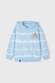 Дитяча кофта Mayoral з капюшоном візерунок колір блакитний (3018225)