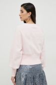 Кофта Guess жіноча колір рожевий з принтом (2946748)