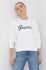 Кофта Guess жіноча колір білий з аплікацією (2841577)