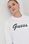 Кофта Guess жіноча колір білий з аплікацією (2841577)