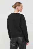 Кофта Guess жіноча колір чорний з аплікацією (2841592)