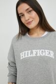 Бавовняна кофта Tommy Hilfiger жіноча колір сірий меланж (2885042)