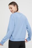Кофта лаунж HUGO жіноча  однотонна колір блакитний