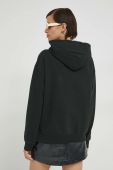 Кофта Tommy Jeans жіноча колір чорний з капюшоном однотонна (2953611)