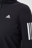 Кофта для бігу adidas Performance own the run колір чорний