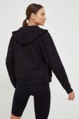 Кофта adidas жіноча колір чорний з капюшоном однотонна (2908763)
