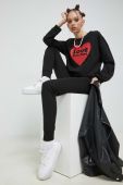Кофта Love Moschino жіноча колір чорний з принтом (3021957)