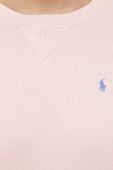 Кофта Polo Ralph Lauren жіноча колір рожевий однотонна (3157322)