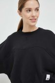 Кофта adidas жіноча колір чорний однотонна (2990087)