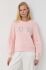 Кофта Guess жіноча колір рожевий з аплікацією (3030487)
