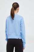 Бавовняна кофта Puma жіноча  однотонна колір блакитний