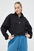 Кофта Reebok жіноча колір чорний однотонна (3013014)