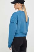Кофта Reebok жіноча  однотонна колір блакитний