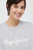 Кофта Pepe Jeans Nanettes Жіноча колір сірий з аплікацією