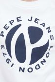 Бавовняна кофта Pepe Jeans Wyllile жіноча колір білий з принтом
