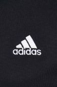 Кофта adidas жіноча колір чорний з капюшоном візерунок (2990109)