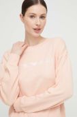 Кофта лаунж Emporio Armani Underwear колір рожевий з принтом