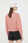 Бавовняна кофта Mustang жіноча колір рожевий однотонна