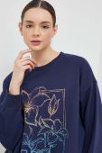 Кофта Roxy жіноча колір синій візерунок