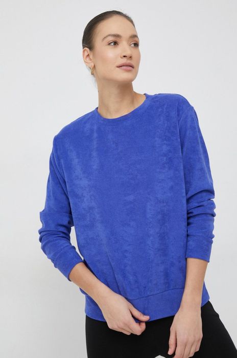 Кофта United Colors of Benetton жіноча  однотонна колір блакитний