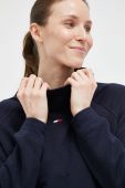 Кофта Tommy Hilfiger жіноча колір синій з капюшоном однотонна (3068740)