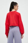 Кофта adidas жіноча колір червоний з принтом