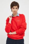 Кофта Tommy Hilfiger жіноча колір червоний з принтом (2987828)