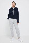 Кофта Tommy Hilfiger жіноча колір синій з капюшоном однотонна (3090248)