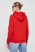 Кофта Tommy Jeans жіноча колір червоний з капюшоном з принтом (3013068)