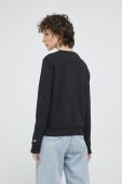 Кофта Tommy Jeans жіноча колір чорний з аплікацією (3081414)