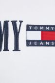 Кофта Tommy Jeans жіноча колір білий з аплікацією (2983449)