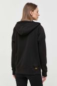 Кофта G-Star Raw жіноча колір чорний з капюшоном однотонна