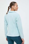 Спортивна кофта Columbia Benton Springs колір бірюзовий однотонна